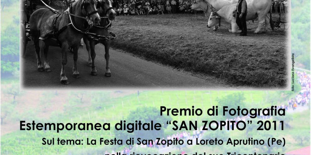 PREMIO di FOTOGRAFIA san zopito